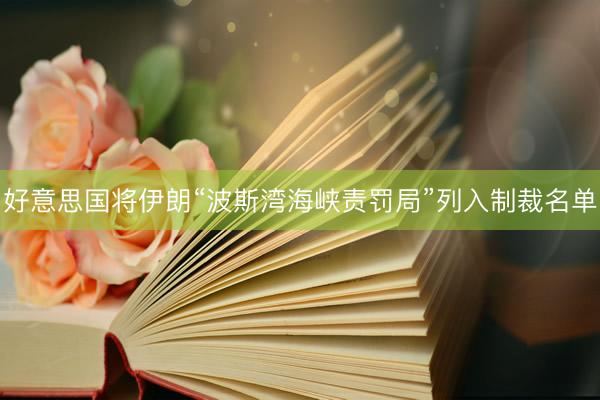 好意思国将伊朗“波斯湾海峡责罚局”列入制裁名单